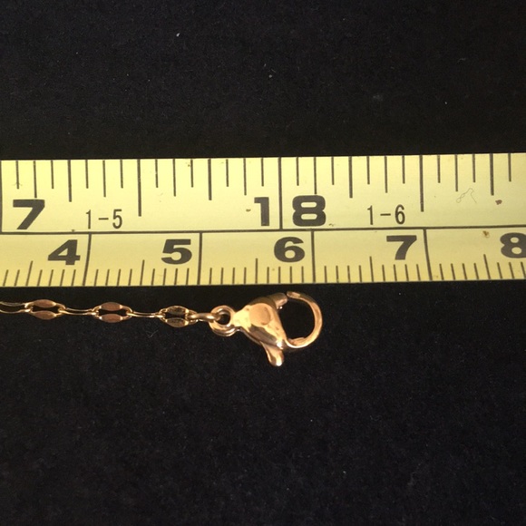 Religious Figure Gold Tone Chain Pendant Necklace - Picture 10 of 10